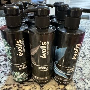 Evolis Shampoo New 8.5Oz, 250ml.
